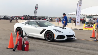 Watch A Corvette ZR1 Do 190 MPH Without The Giant Rear Wing